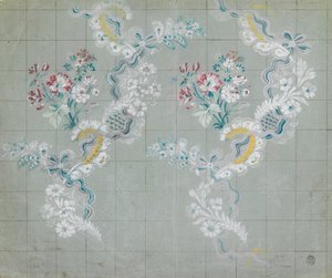 Design for a Silk Brocade